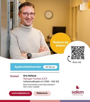 Salem vacature applicatiebeheerder
