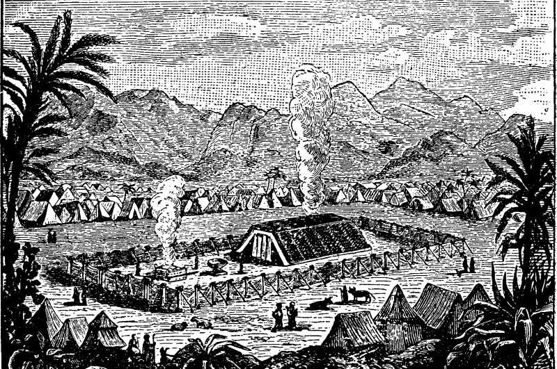 1. God woont bij Isra&euml;l - De tabernakel.